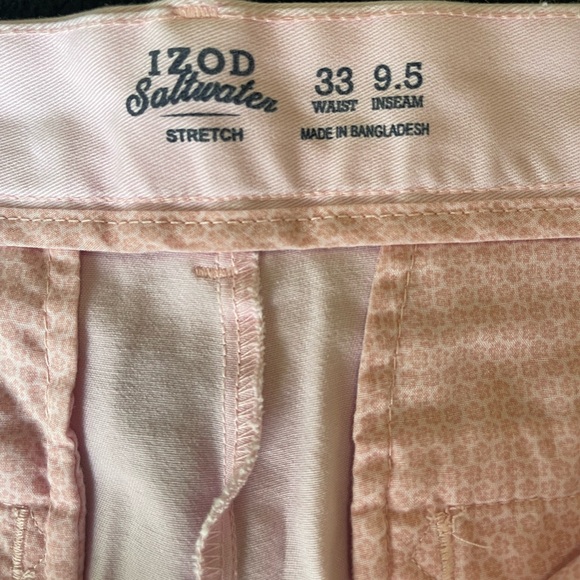 Izod Pink Shorts - Picture 3 of 5